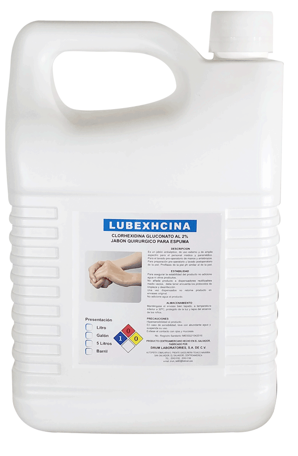 LUBEXHCINA (Clorhexidina al 2%)