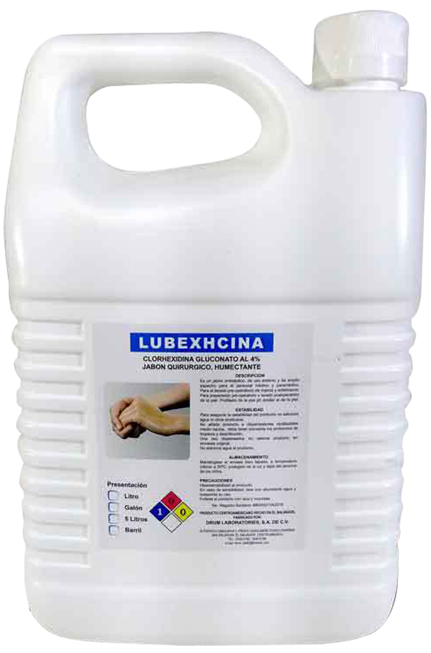 LUBEXHCINA (Clorhexidina al 4%)